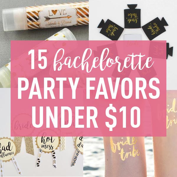 DIY Bachelorette Party Favor Ideas FREE Printable - DIY Inspired