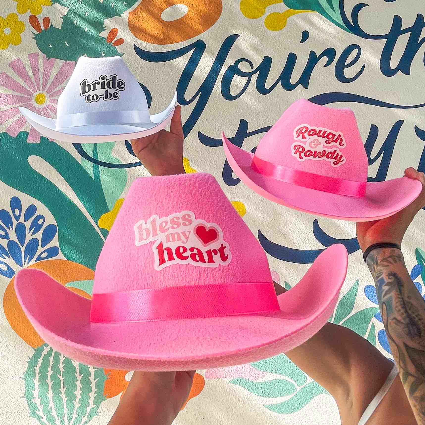 HOT Costume Hat Pink Cowboy Hat Party City Tiktok Party City