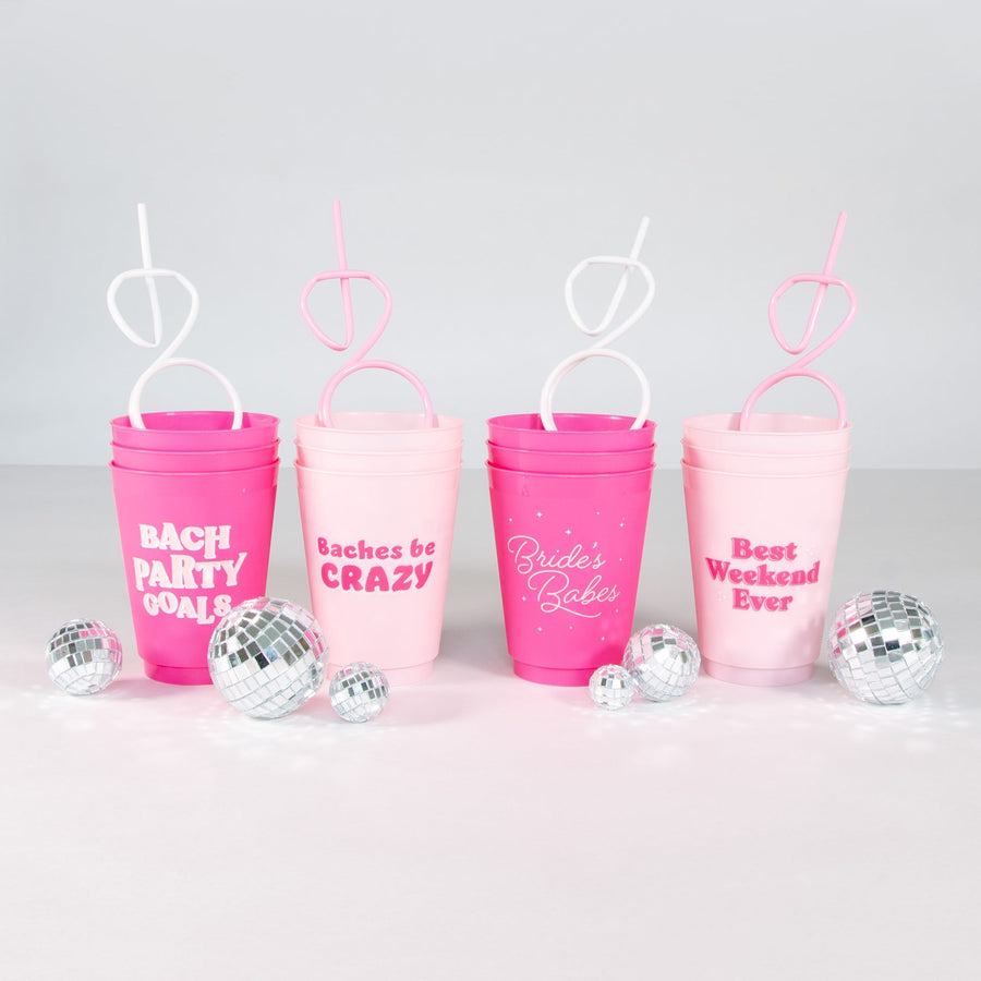 Bachelorette Party Phrase Cups (12 Pack)