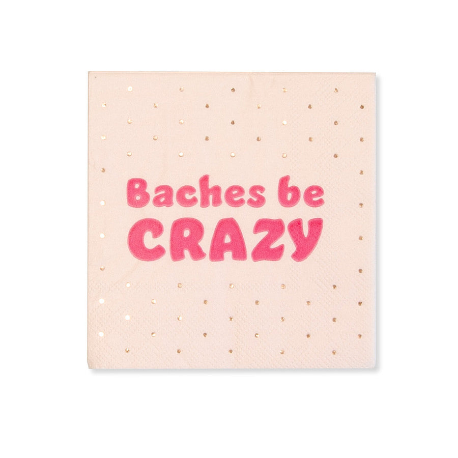 Baches Be Crazy Bachelorette Napkins (24 Pack)