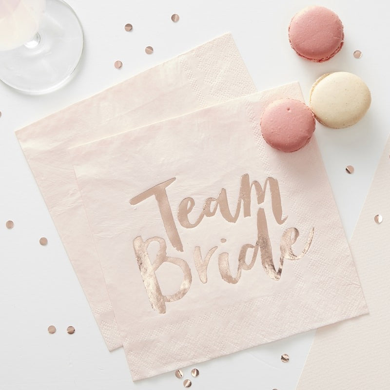 Team Bride Napkins