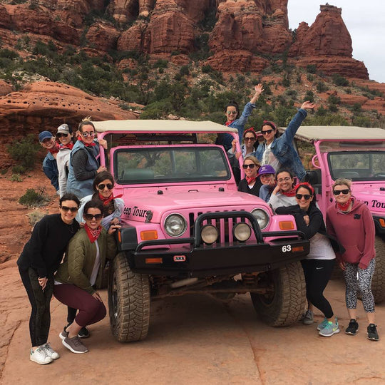 Sedona Bachelorette: Hiking, Yoga & Pink Jeeps in the Desert