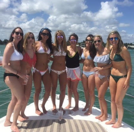Miami Bachelorette: Private Yachts & Pool Parties