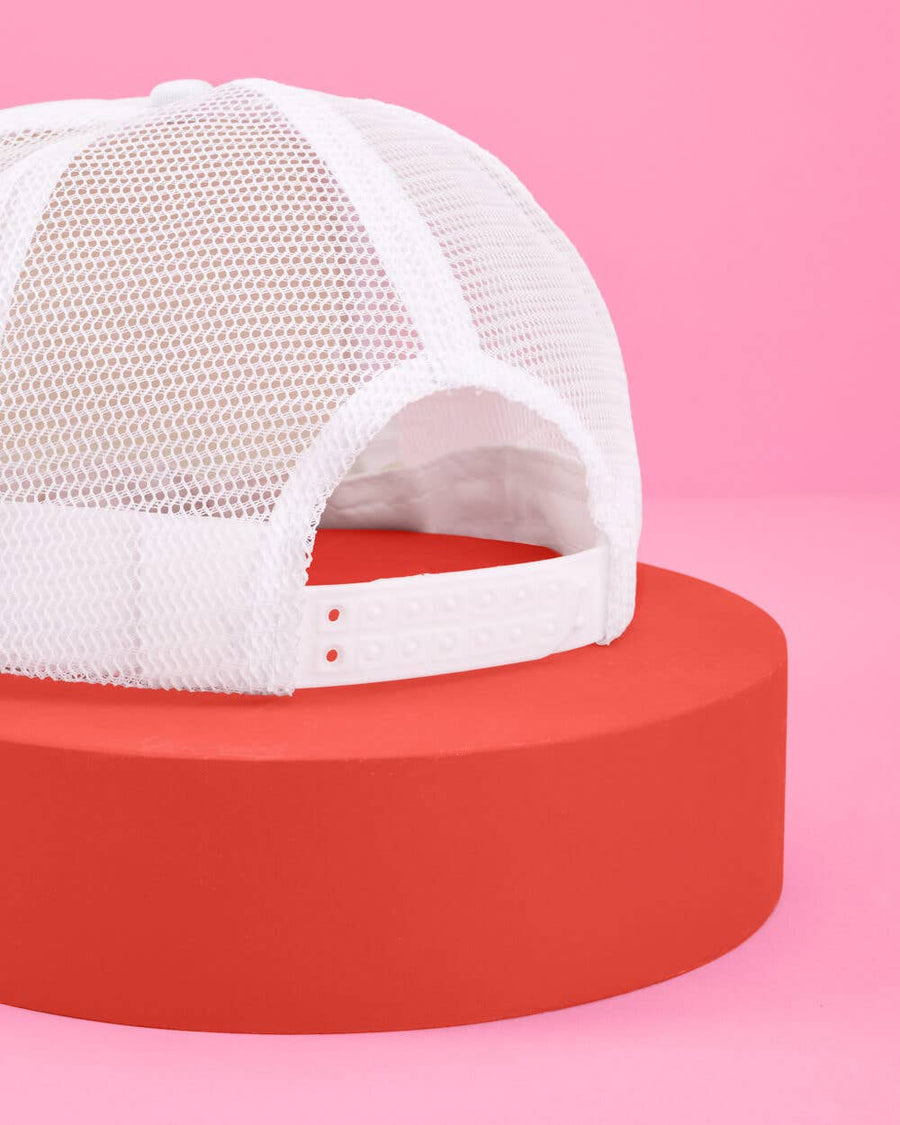 Pearl Bride Trucker Hat with Veil | Bridal Gifts & Accessories