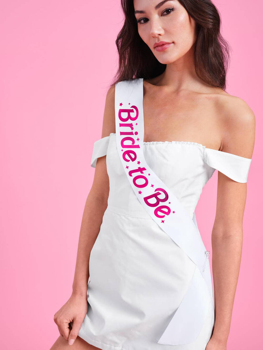 Pink Doll Bride To Be Sash | Bridal Gifts, Favors, Accessories