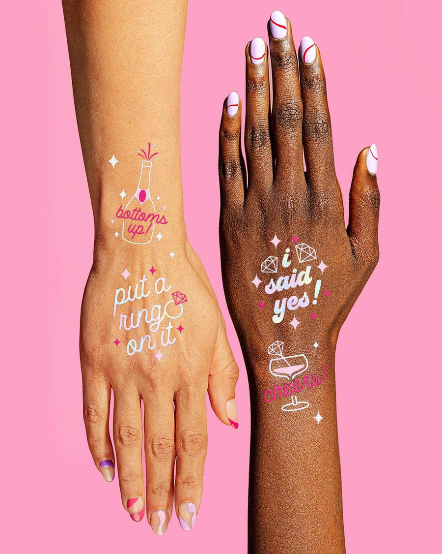 Put A Ring On It! Temporary Tattoos | Bridal Party Gifts, Favors, Accessories