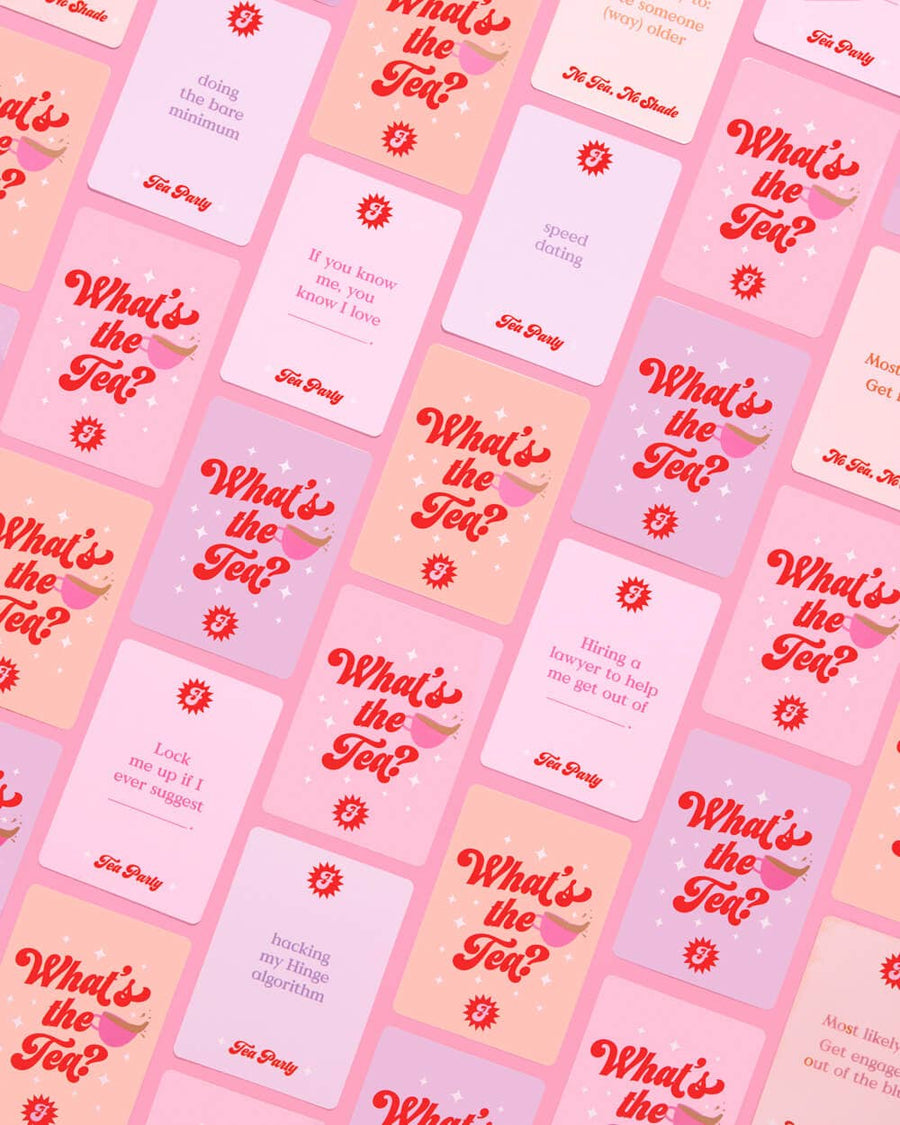 What's the Tea? Party Game | Bachelorette Party Drinking Games