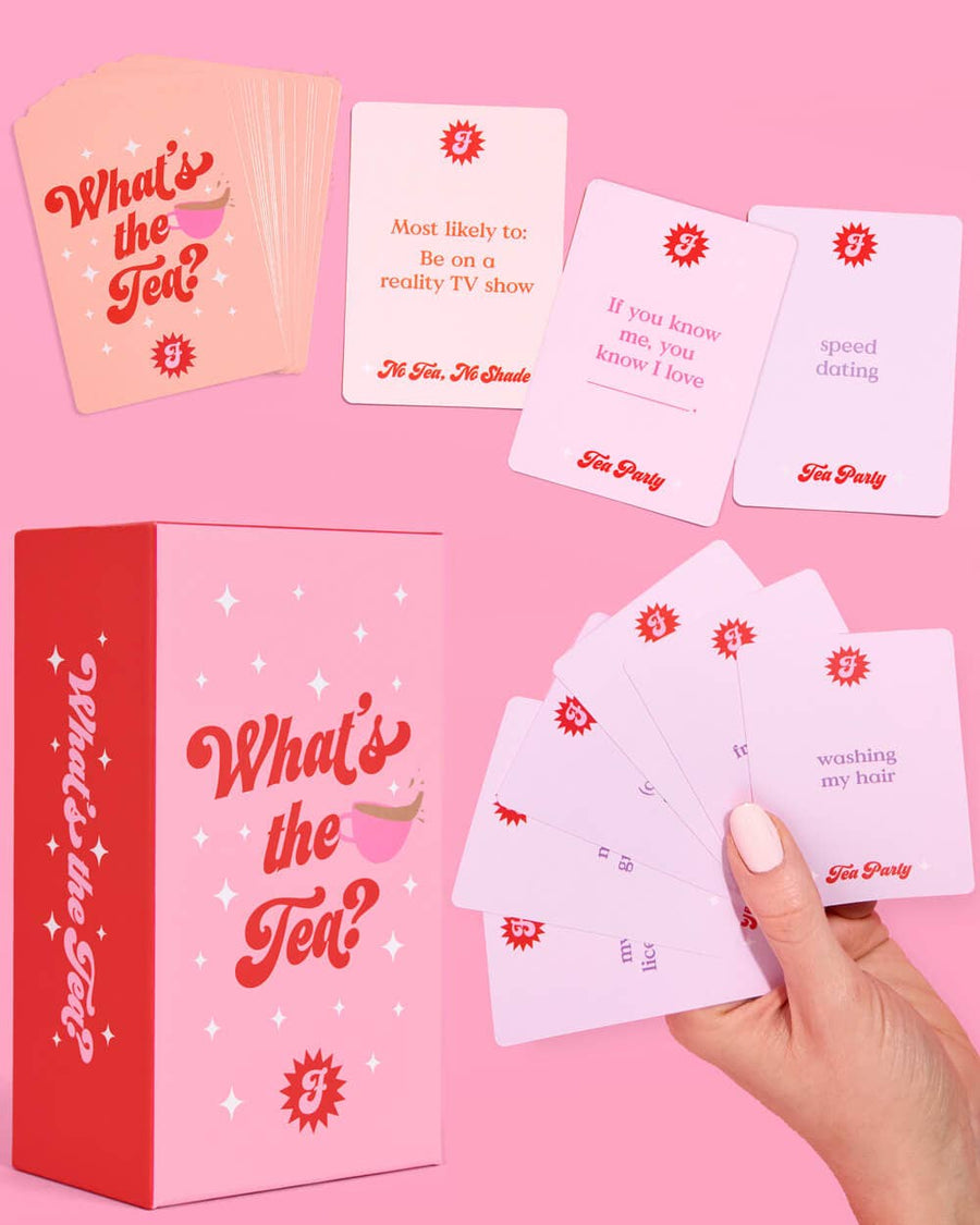 What's the Tea? Party Game | Bachelorette Party Drinking Games