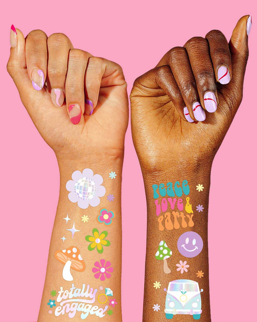Dazed & Engaged Temporary Tattoos | Bridal Party Gifts, Favors, Accessories