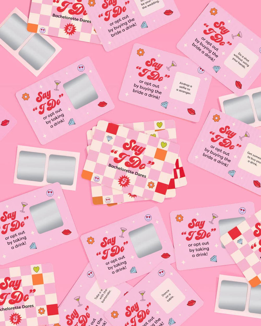 Bachelorette Dare Scratch Off Cards | Bachelorette Party Games, Gifts, & Accessories
