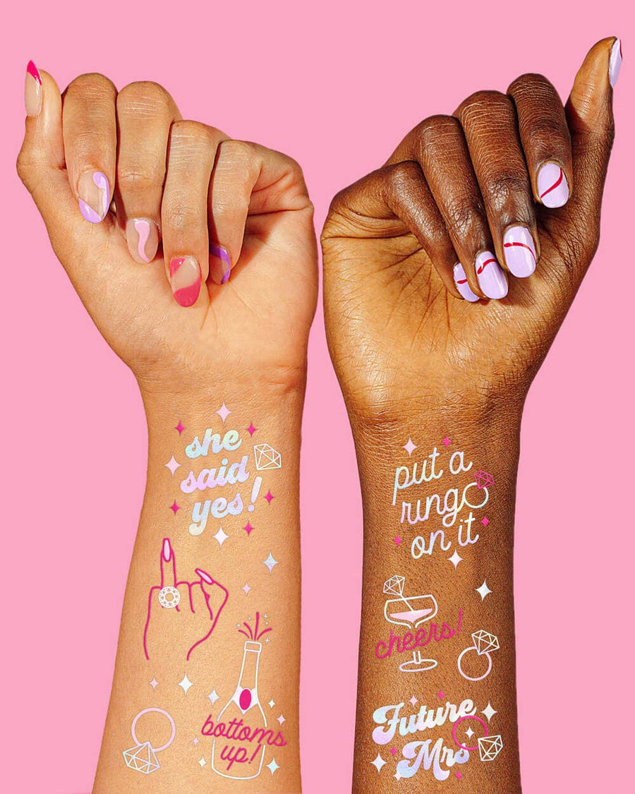 Put A Ring On It! Temporary Tattoos | Bridal Party Gifts, Favors, Accessories
