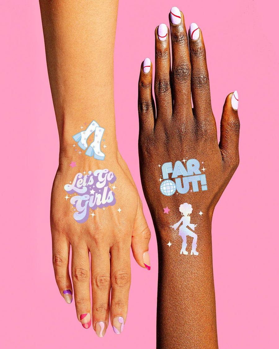 Bride's Last Disco Temporary Tattoos | Bridal Party Gifts, Favors, Accessories