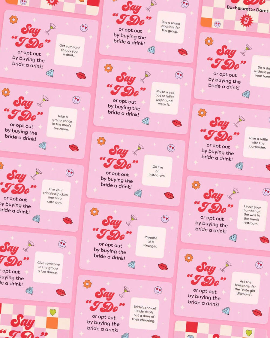 Bachelorette Dare Scratch Off Cards | Bachelorette Party Games, Gifts, & Accessories