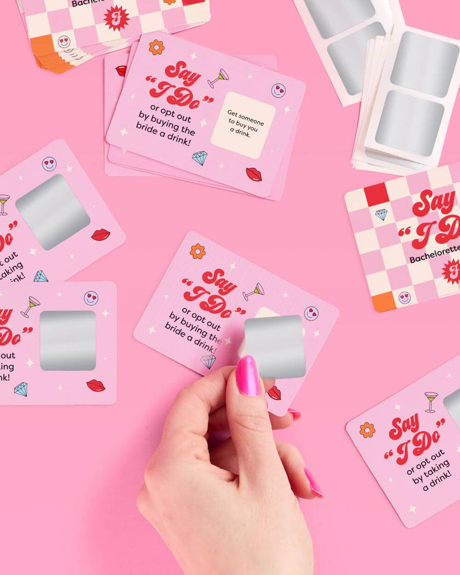 Bachelorette Dare Scratch Off Cards | Bachelorette Party Games, Gifts, & Accessories