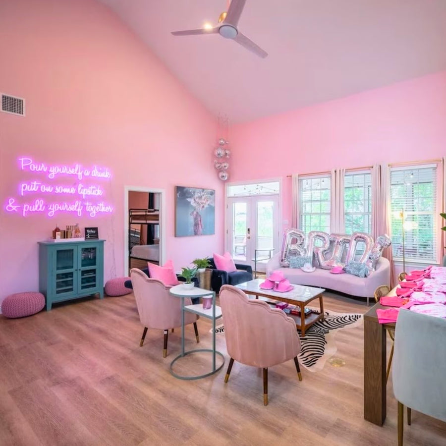 Austin Bachelorette Party Guide: Where To Stay | The Pink House ATX with BacheloretteStays
