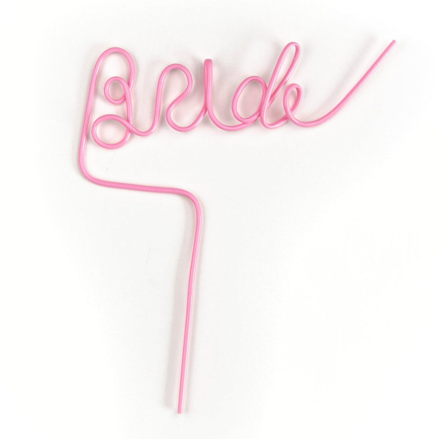 🎁 Light Pink Bride Straw (100% off)