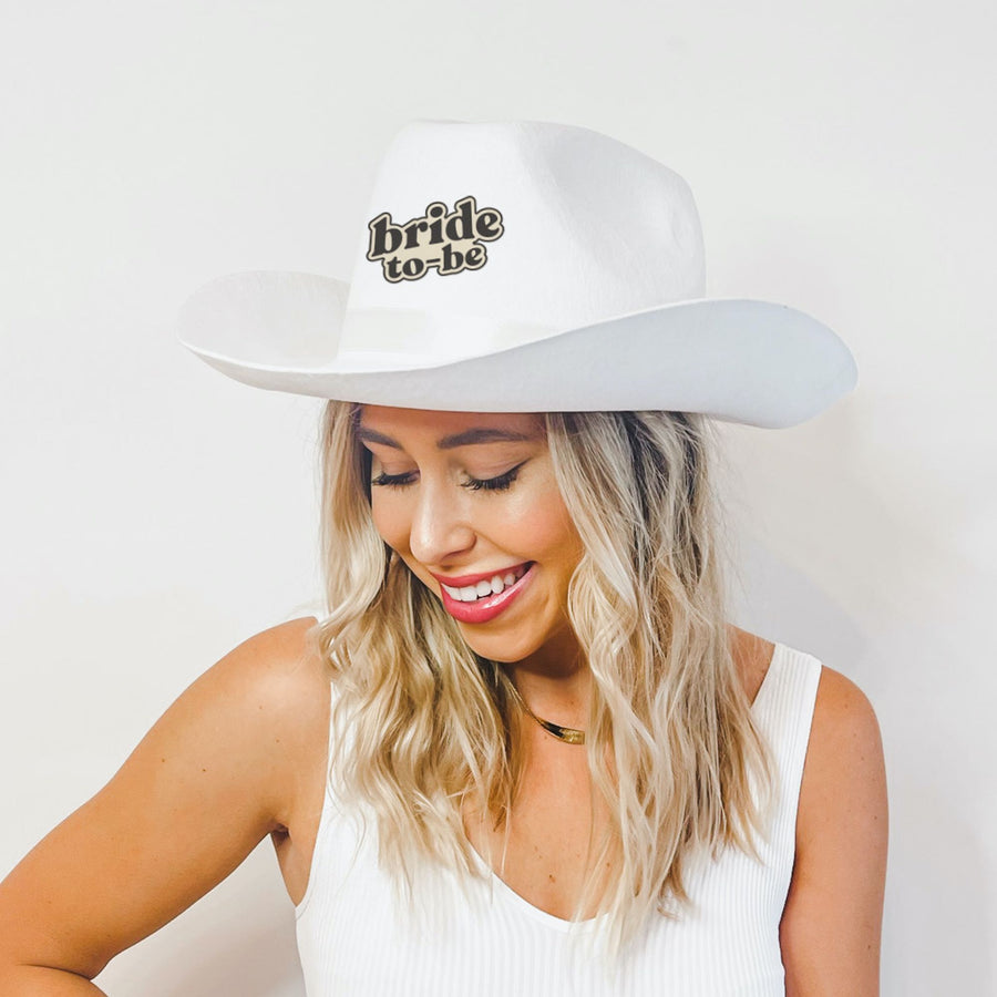 Sassy Sayings Bachelorette Party Pink Cowboy Hats | Bridesmaids Gifts, Favors, Decor  