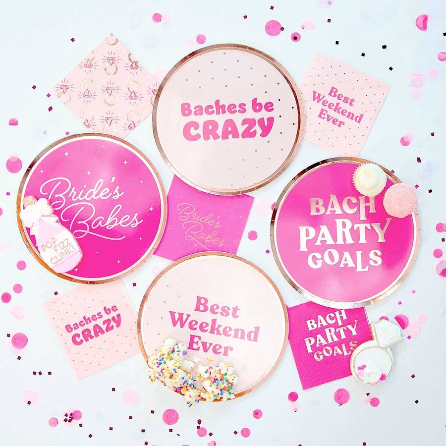 Bachelorette Party Plates and Napkins