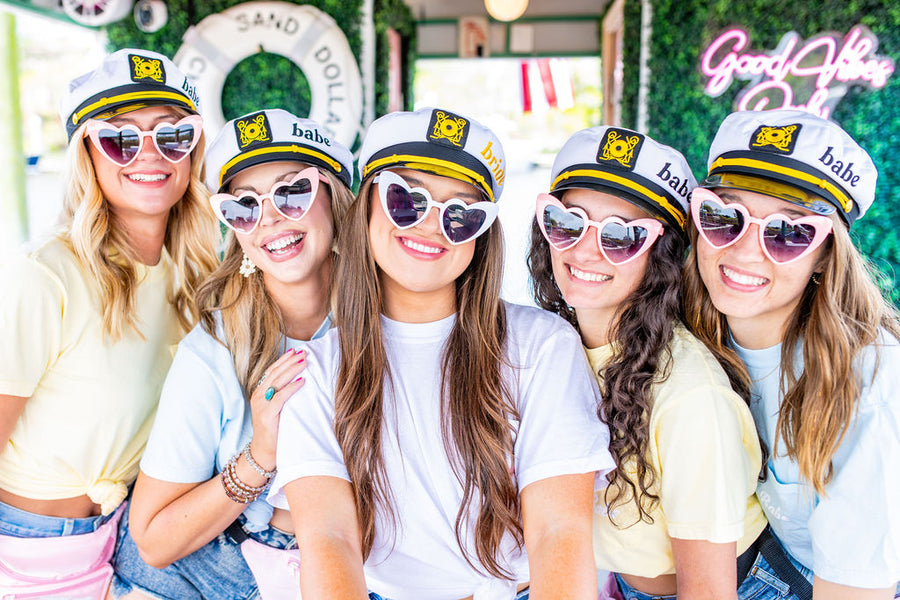 Bridesmaids Sailor Captain Hats