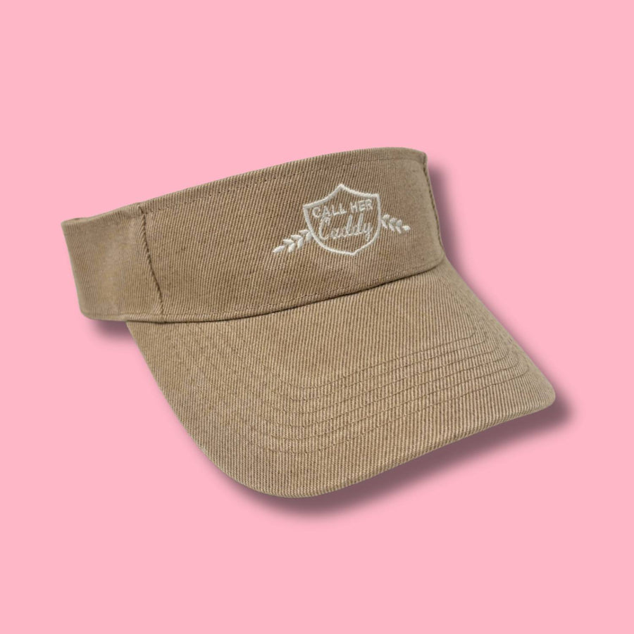 Call Her Caddy Golf Bachelorette Party Golf Visor | Country Club Bridesmaid Gifts, Favors, Accessories, Decor