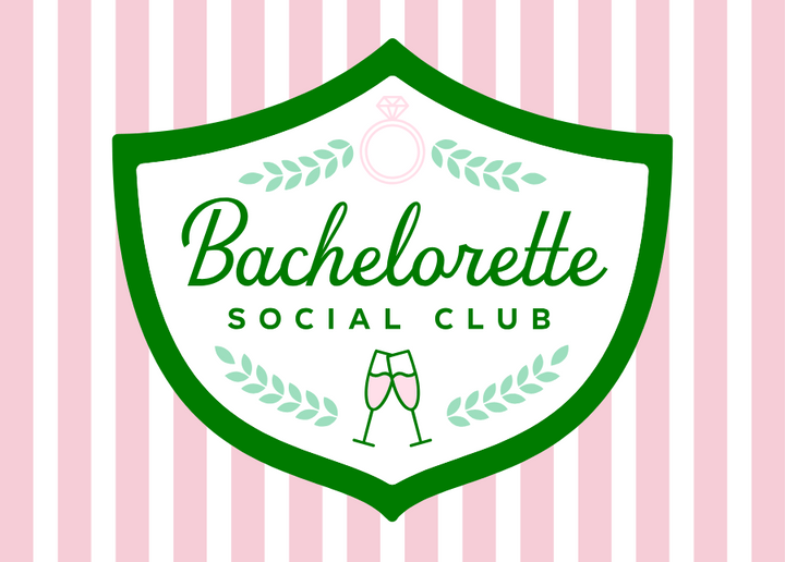 Bachelorette Social Club, Country Club Bridal Party theme