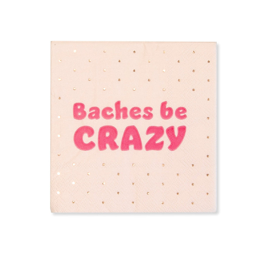 Baches Be Crazy Bachelorette Party Napkins