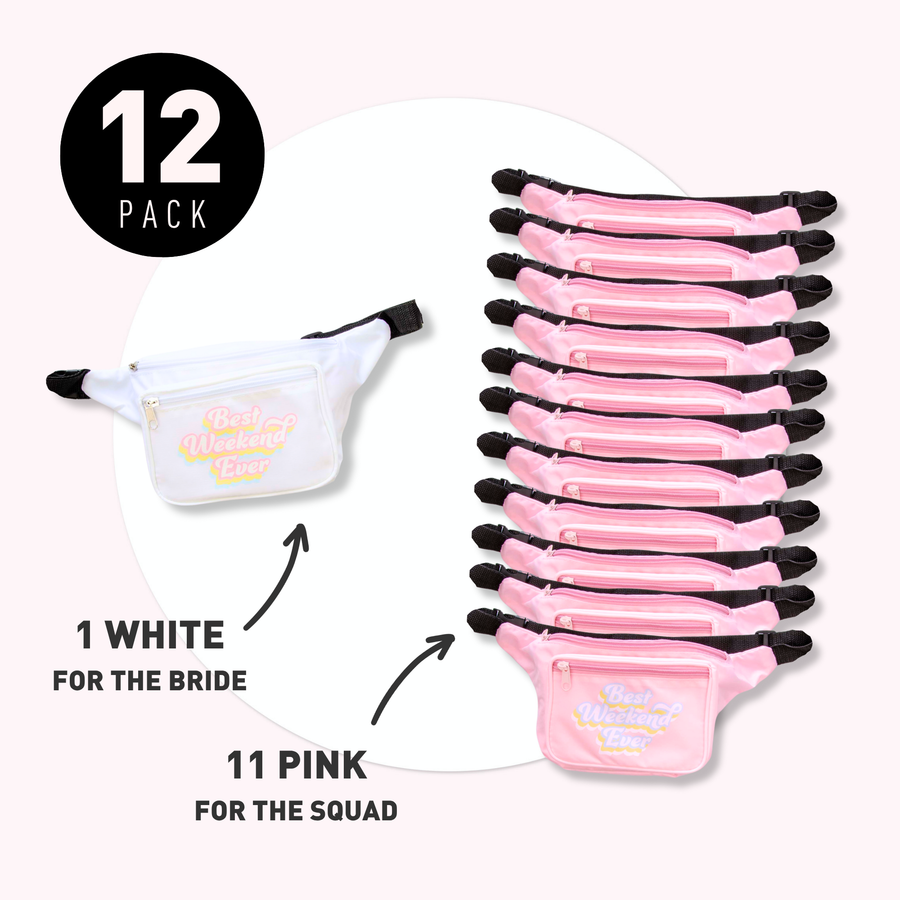 Best Weekend Ever Fanny Packs