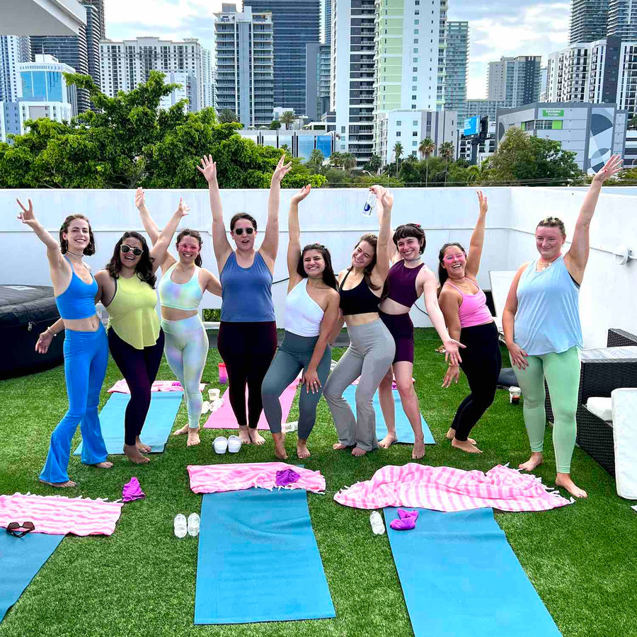 Beach Bachelorette Party Ideas - Bride Vibe Yoga