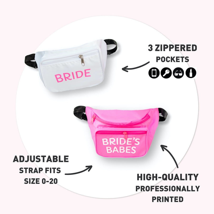 Bride's Babes Bachelorette Fanny Packs
