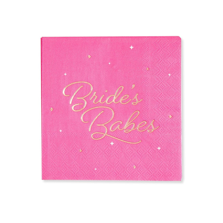 Bride's Babes Bachelorette Party Napkins (24 Pack)