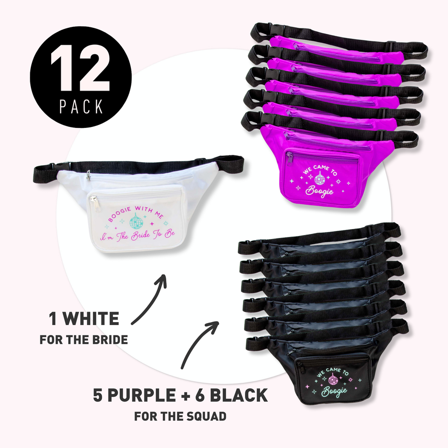 Bride's Last Disco Fanny Packs