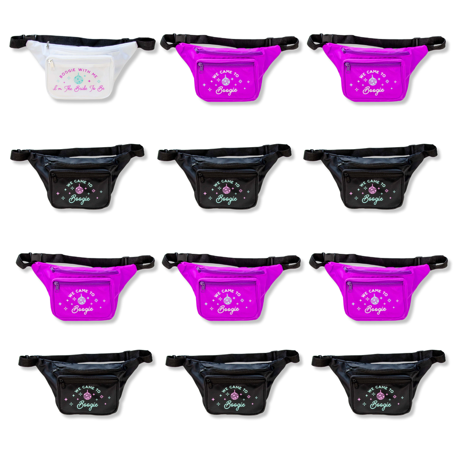 Bride's Last Disco Fanny Packs