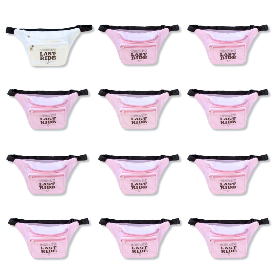 Bride's Last Ride Bachelorette Fanny Packs