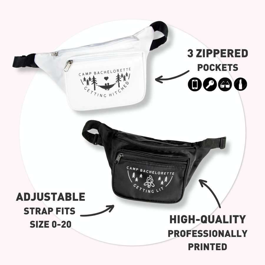Camp Bachelorette Fanny Packs