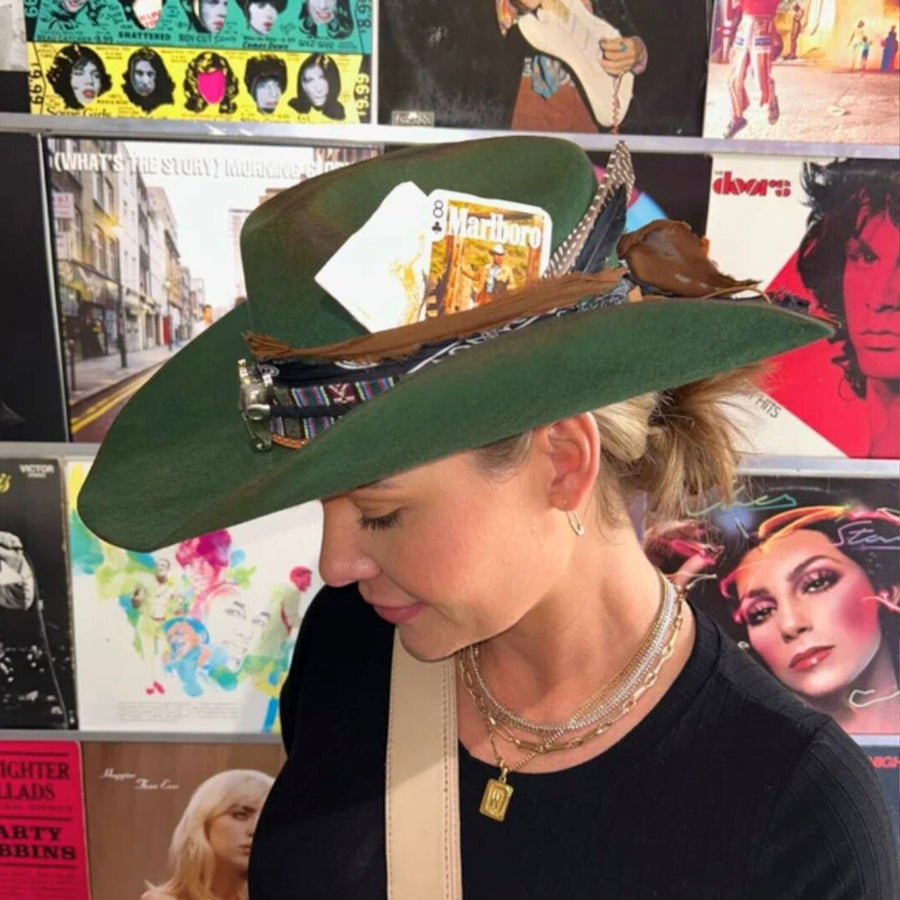 Scottsdale Bachelorette Party Ideas - Custom Hat and Charm Bar at Rockin Street Wear