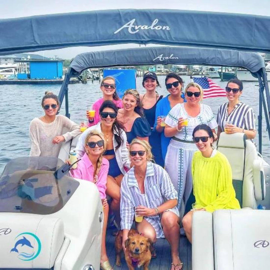 Destin Bachelorette Party Ideas and Itinerary - Crab Island Luxury Adventures | Stag & Hen