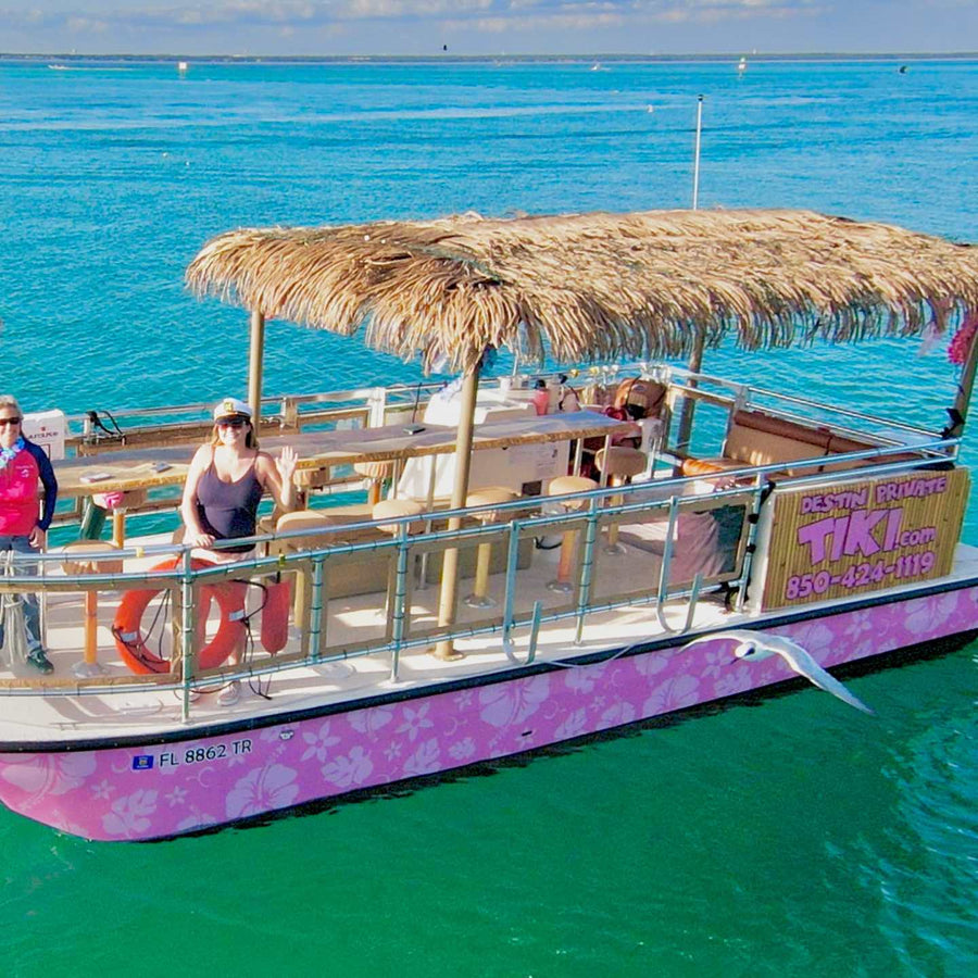 Destin Bachelorette Party Ideas and Itinerary - Destin Private Tiki | Stag & Hen