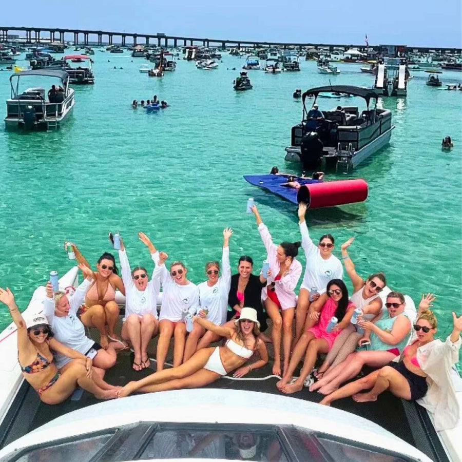 Destin + 30A Bachelorette Party Ideas | Crab Island Luxury Adventures | Stag & Hen