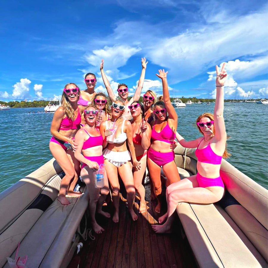 Private Bachelorette Party Pontoon with Vice Boat Club