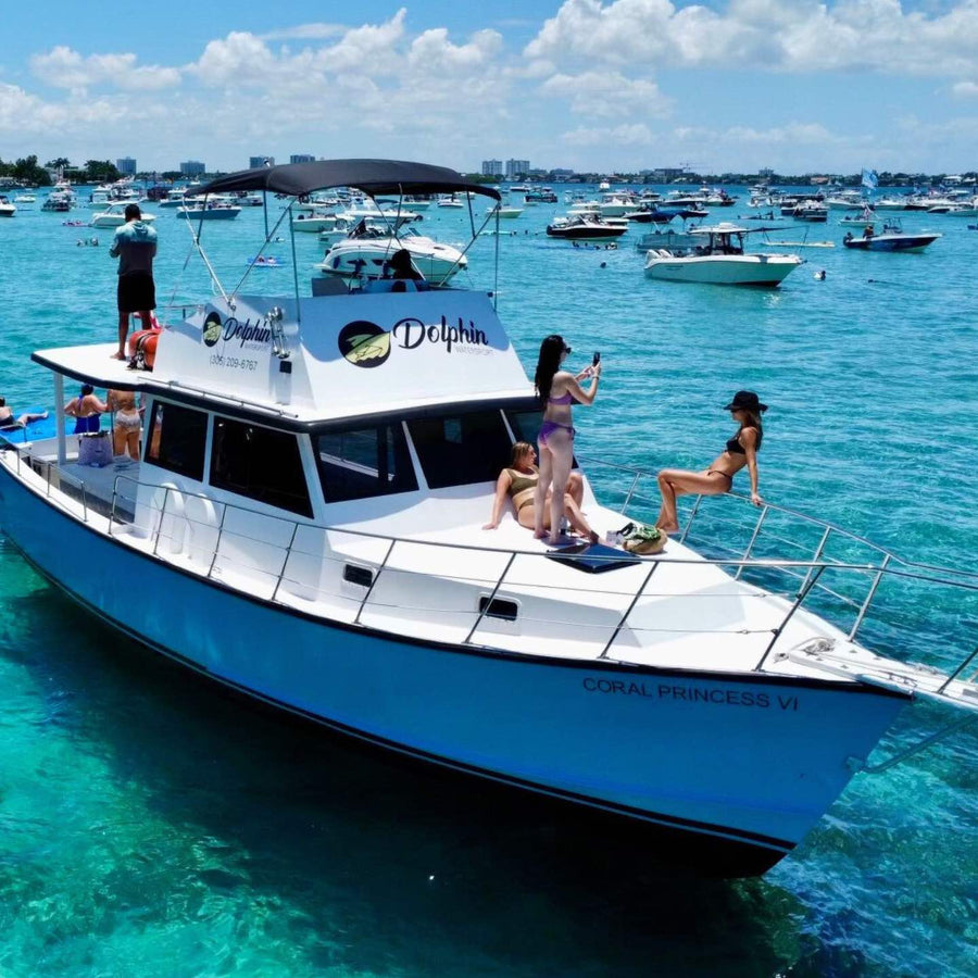 Miami Bachelorette Party Activity Ideas - Yacht Party with Dolphin Water Sport
