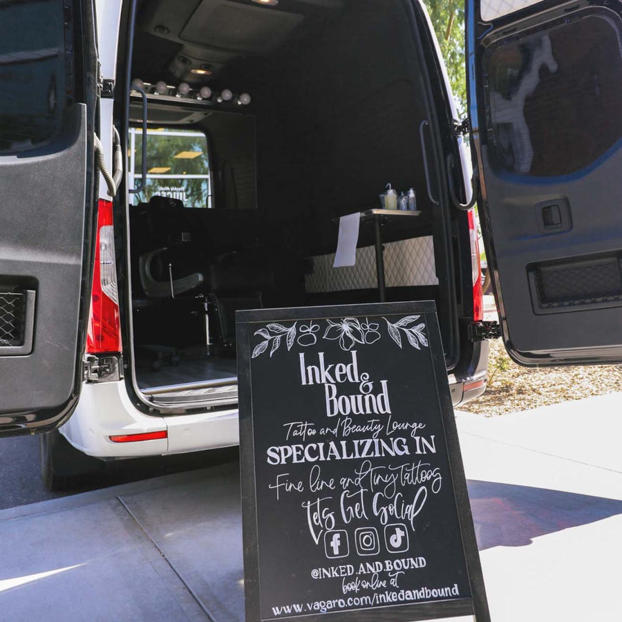 Scottsdale Bachelorette Party Ideas - Mobile Beauty Lounge with Inked & Bound