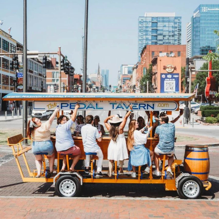 Nashville Bachelorette Party Ideas - Pedal Tavern