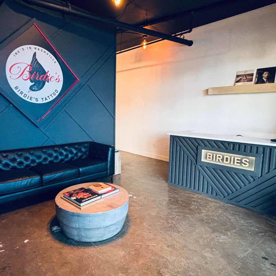 Nashville Bachelorette Party Ideas - Private Bridal Tattoo Party at Birdie's Tattoos