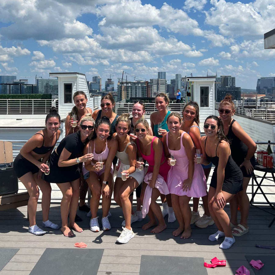 Nashville & Charleston Bachelorette Party Ideas - Pushups + Prosecco | Stag & Hen