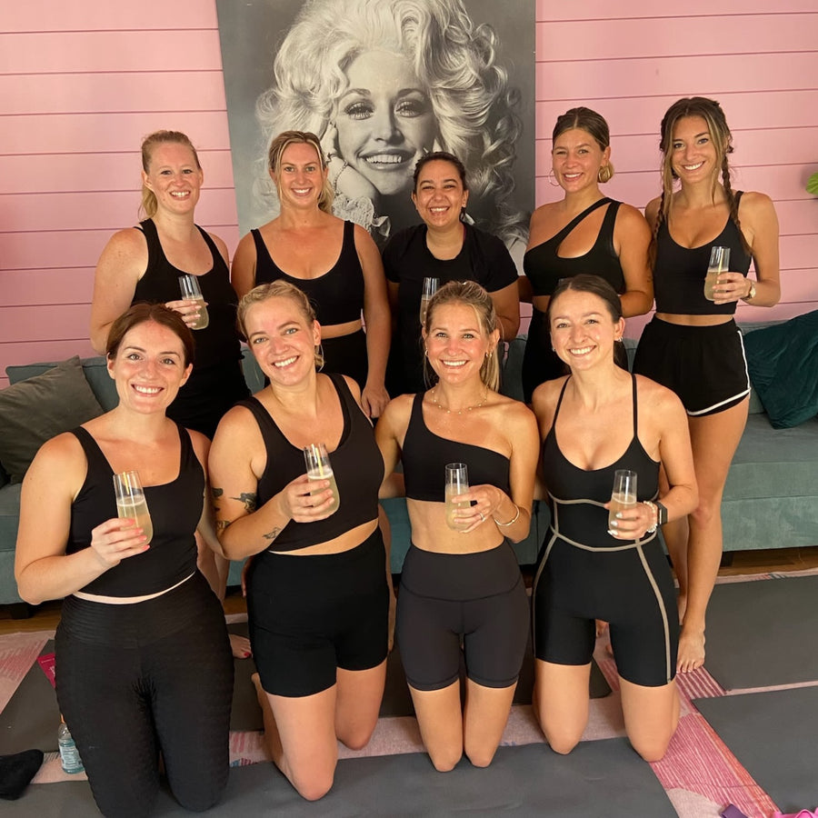 Nashville & Charleston Bachelorette Party Ideas - Pushups + Prosecco | Stag & Hen