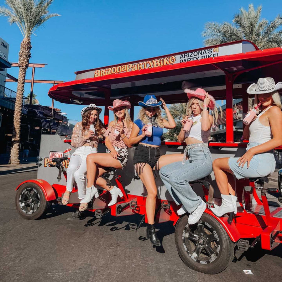 Scottsdale Bachelorette Party Ideas - Pedal Pub with Arizona Party Bike