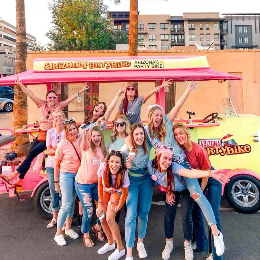 Scottsdale Bachelorette Party Ideas - Pedal Pub with Arizona Party Bike
