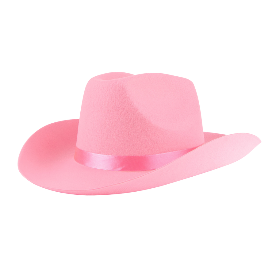 Pink Felt Cowgirl Hat - High Quality, Affordable Costume Hat