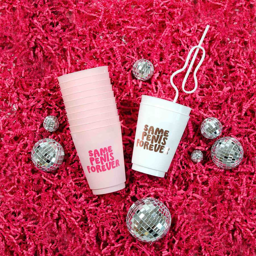 Same Penis Forever Bachelorette Party Cups