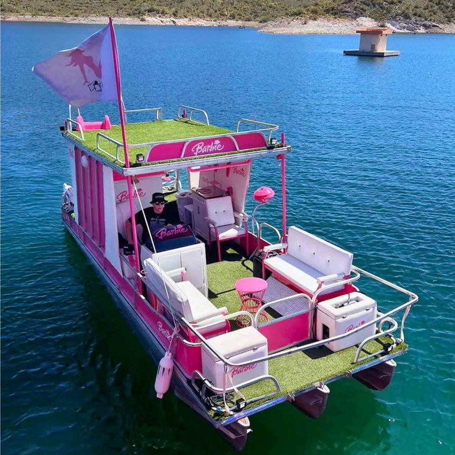 Scottsdale Bachelorette Party Activity Ideas | Pink Party Boat with Pink Boat Tours | Stag & Hen